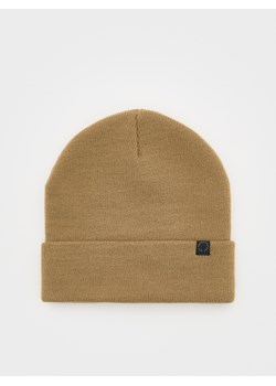 Reserved - Czapka beanie - beżowy ze sklepu Reserved w kategorii Czapki zimowe męskie - zdjęcie 175504342