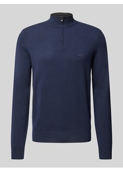 Sweter z dzianiny ze stójką model ‘Emarlo’ ze sklepu Peek&Cloppenburg  w kategorii Swetry męskie - zdjęcie 175507204