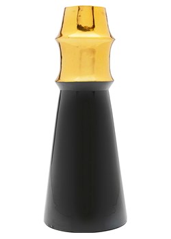 Kare Wazon &quot;Ciera&quot; w kolorze złoto-czarnym - wys. 34 cm ze sklepu Limango Polska w kategorii Wazony - zdjęcie 175511353