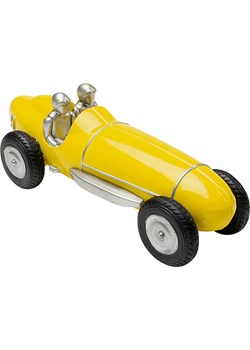 Kare Figurka dekoracyjna &quot;Racing Car&quot; w kolorze żółtym - 25,8 x 9,4 x 9 cm ze sklepu Limango Polska w kategorii Dekoracje - zdjęcie 175511503