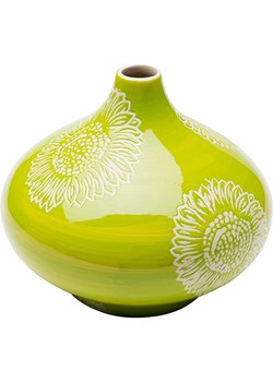 Kare Wazon &quot;Big Bloom&quot; w kolorze zielonym - wys. 21 x Ø 25 cm ze sklepu Limango Polska w kategorii Wazony - zdjęcie 175511674