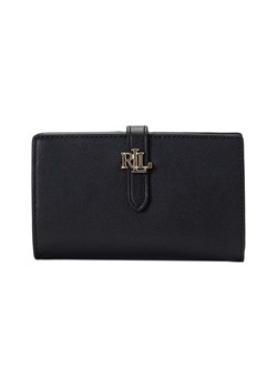 Lauren Ralph Lauren portfel skórzany damski kolor czarny 432915358 ze sklepu ANSWEAR.com w kategorii Portfele damskie - zdjęcie 175513354