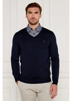 POLO RALPH LAUREN Wełniany sweter | Slim Fit ze sklepu Gomez Fashion Store w kategorii Swetry męskie - zdjęcie 175513733