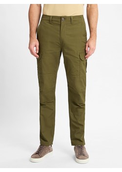 Dickies Męskie spodnie cargo Mężczyźni Bawełna khaki jednolity ze sklepu vangraaf w kategorii Spodnie męskie - zdjęcie 175516571