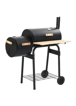 Klasyczny grill ogrodowy z wędzarnią T3-A37 ze sklepu Edinos.pl w kategorii Ogród i taras - zdjęcie 175517084