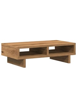 Skandynawska nadstawka na biurko dąb artisan - Izora ze sklepu Edinos.pl w kategorii Meble biurowe - zdjęcie 175517152