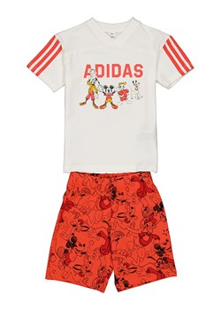 adidas 2-częściowy zestaw w kolorze czerwono-białym ze sklepu Limango Polska w kategorii Komplety dziewczęce - zdjęcie 175518430