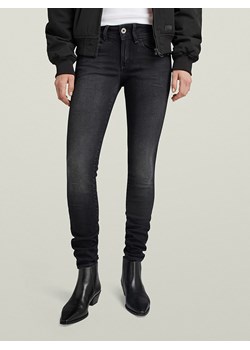 G-Star Dżinsy - Skinny fit - w kolorze antracytowym ze sklepu Limango Polska w kategorii Jeansy damskie - zdjęcie 175521324