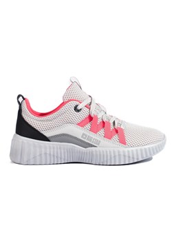 Sneakersy damskie Big Star KK274060 szare ze sklepu ButyModne.pl w kategorii Buty sportowe damskie - zdjęcie 175521391