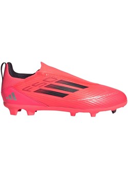 Buty piłkarskie adidas F50 League Ll FG/MG IF1363 czerwone ze sklepu ButyModne.pl w kategorii Buty sportowe dziecięce - zdjęcie 175521441