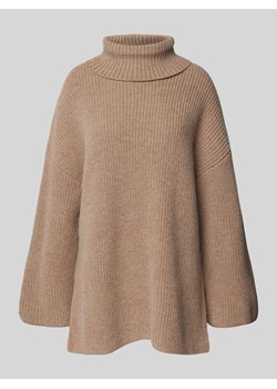 Sweter z dzianiny z golfem model ‘MARY’ ze sklepu Peek&Cloppenburg  w kategorii Swetry damskie - zdjęcie 175528060