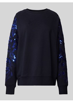 Bluza z obszyciem cekinami ze sklepu Peek&Cloppenburg  w kategorii Bluzy damskie - zdjęcie 175528234