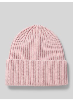 Czapka beanie z szerokim rondem model ‘Beky’ ze sklepu Peek&Cloppenburg  w kategorii Czapki zimowe damskie - zdjęcie 175528320