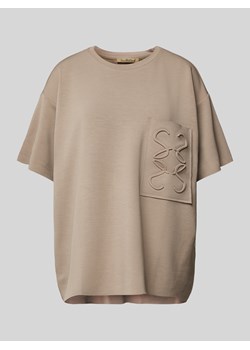 T-shirt o kroju oversized z detalami z logo model ‘Clean Scuba’ ze sklepu Peek&Cloppenburg  w kategorii Bluzki damskie - zdjęcie 175529192