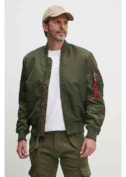 Alpha Industries kurtka bomber MA-1 VF 59 męski kolor zielony przejściowa 191118.257 ze sklepu ANSWEAR.com w kategorii Kurtki męskie - zdjęcie 175531823