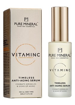 PURE MINERAL Serum anti-aging &quot;Vitamin C Timeless&quot; - 30 ml ze sklepu Limango Polska w kategorii Serum do twarzy - zdjęcie 175532074