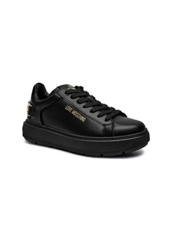 Love Moschino Skórzane sneakersy ze sklepu Gomez Fashion Store w kategorii Buty sportowe damskie - zdjęcie 175538444