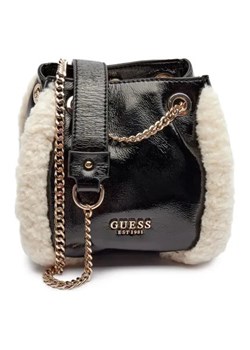 Guess Kuferek DAVIKA SHEARLING ze sklepu Gomez Fashion Store w kategorii Kuferki - zdjęcie 175538741