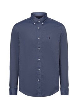 Tommy Hilfiger Koszula męska Mężczyźni Regular Fit Bawełna granatowy jednolity ze sklepu vangraaf w kategorii Koszule męskie - zdjęcie 175539741