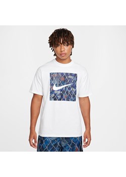 Męski T-shirt do koszykówki Max90 Nike - Biel ze sklepu Nike poland w kategorii T-shirty męskie - zdjęcie 175544830