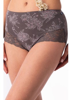 2-pack figi damskie z wysokim stanem LPF 816, Kolor brązowy-wzór, Rozmiar S, Key ze sklepu Intymna w kategorii Majtki damskie - zdjęcie 175546374