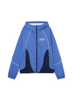Cropp - Sportowa kurtka z kapturem - granatowy ze sklepu Cropp w kategorii Kurtki męskie - zdjęcie 175550183