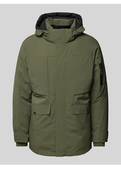 Parka o kroju regular fit z odpinanym kapturem i funkcją wodoodporną ze sklepu Peek&Cloppenburg  w kategorii Kurtki męskie - zdjęcie 175552240