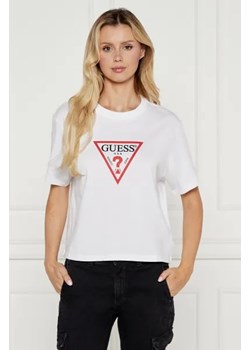 Guess Jeans T-shirt | Cropped Fit ze sklepu Gomez Fashion Store w kategorii Bluzki damskie - zdjęcie 175558464