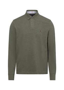 Tommy Hilfiger Męska koszulka polo Mężczyźni Bawełna trzcinowy jednolity ze sklepu vangraaf w kategorii T-shirty męskie - zdjęcie 175562121