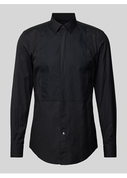 Koszula biznesowa o kroju slim fit z kołnierzykiem typu kent ze sklepu Peek&Cloppenburg  w kategorii Koszule męskie - zdjęcie 175564914