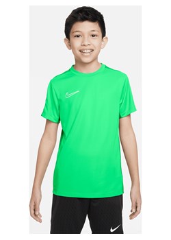 Koszulka piłkarska z krótkim rękawem dla dużych dzieci Nike Dri-FIT Academy (wersja standardowa) - Zieleń ze sklepu Nike poland w kategorii T-shirty chłopięce - zdjęcie 175564932