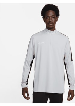 Męska treningowa koszulka piłkarska Nike Dri-FIT Academy (wersja standardowa) - Szary ze sklepu Nike poland w kategorii T-shirty męskie - zdjęcie 175564970