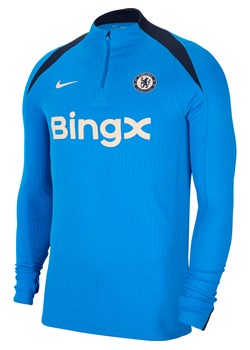 Męska treningowa koszulka piłkarska z dzianiny Nike Dri-FIT ADV Chelsea F.C. Strike Elite - Niebieski ze sklepu Nike poland w kategorii T-shirty męskie - zdjęcie 175564980