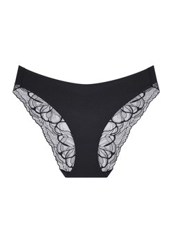 Triumph figi damskie Body Make-Up Illusion Lace Highleg Tai 10219711-0004, Kolor czarny, Rozmiar 38, Triumph ze sklepu Intymna w kategorii Majtki damskie - zdjęcie 175567062
