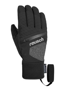 Reusch Rękawiczki narciarskie &quot;Theo R-TEX® XT&quot; w kolorze czarnym ze sklepu Limango Polska w kategorii Rękawiczki męskie - zdjęcie 175576023