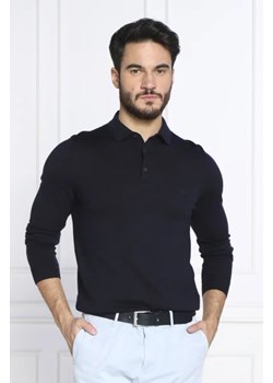 BOSS BLACK Wełniane polo | Regular Fit ze sklepu Gomez Fashion Store w kategorii T-shirty męskie - zdjęcie 175585994