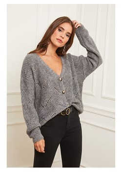 L&apos;armoire de Suzette Kardigan w kolorze szarym ze sklepu Limango Polska w kategorii Swetry damskie - zdjęcie 175587523