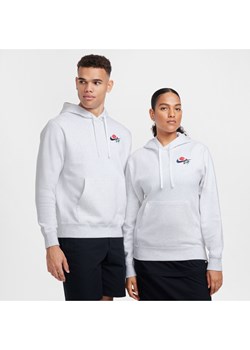 Bluza z kapturem Nike Sportswear Club Fleece - Brązowy ze sklepu Nike poland w kategorii Bluzy męskie - zdjęcie 175589774