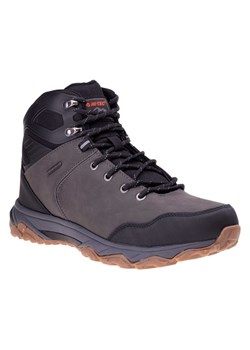 Buty Hi-Tec Havant Mid Wp 92800376965 szare ze sklepu ButyModne.pl w kategorii Buty trekkingowe męskie - zdjęcie 175590694