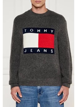 Tommy Jeans Sweter | Regular Fit | z dodatkiem wełny ze sklepu Gomez Fashion Store w kategorii Swetry męskie - zdjęcie 175591843