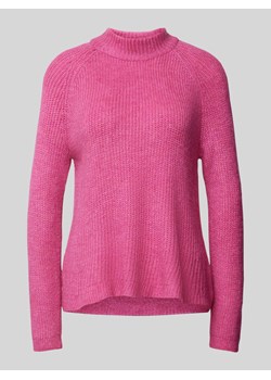 Sweter z dzianiny z półgolfem model ‘JADE’ ze sklepu Peek&Cloppenburg  w kategorii Swetry damskie - zdjęcie 175597204