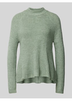 Sweter z dzianiny z półgolfem model ‘JADE’ ze sklepu Peek&Cloppenburg  w kategorii Swetry damskie - zdjęcie 175597340