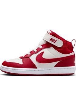 Buty dla małych dzieci Nike Court Borough Mid 2 - Biel ze sklepu Nike poland w kategorii Buty sportowe dziecięce - zdjęcie 175597402