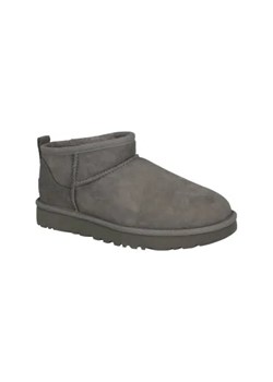 UGG Skórzane śniegowce CLASSIC ultra mini | z dodatkiem wełny ze sklepu Gomez Fashion Store w kategorii Śniegowce damskie - zdjęcie 175597463