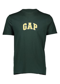 GAP Koszulka w kolorze ciemnozielonym ze sklepu Limango Polska w kategorii T-shirty męskie - zdjęcie 175601201