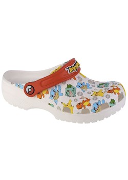 Crocs Chodaki &quot;Classic Pokemon&quot; w kolorze białym ze wzorem ze sklepu Limango Polska w kategorii Klapki dziecięce - zdjęcie 175601283