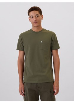 GAP Koszulka w kolorze khaki ze sklepu Limango Polska w kategorii T-shirty męskie - zdjęcie 175607712