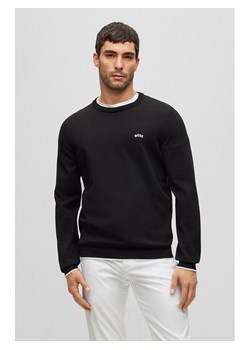 Hugo Boss Sweter w kolorze czarnym ze sklepu Limango Polska w kategorii Swetry męskie - zdjęcie 175609840
