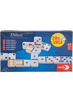 Noris Gra Domino "Deluxe Double 6 Domino" - 6+ - id: 16059907 - marki Noris - 175619962 Noris Gra Domino "Deluxe Double 6 Domino" - 6+ ze sklepu Limango Polska w kategorii Zabawki - zdjęcie 175619962