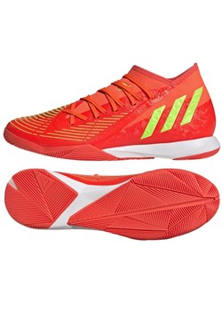 Buty adidas Predator Edge.3 In GV8518 czerwone ze sklepu ButyModne.pl w kategorii Buty sportowe męskie - zdjęcie 175627202